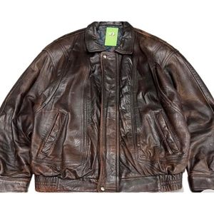 Creations de Cuir 90’s leather jacket